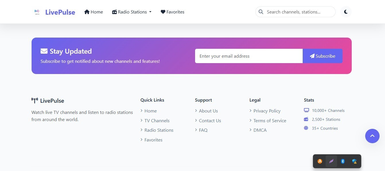 Professional Site Radio & TV Hosting Bundle-Customized Website Included
