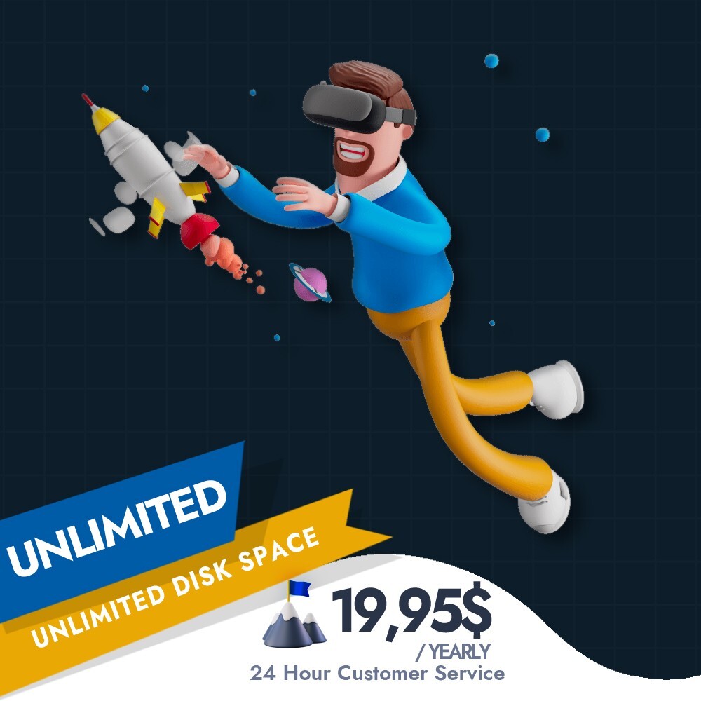 RELIABLE HOSTING 1 Year Unlimited cPanel SSD Space FREE SSL